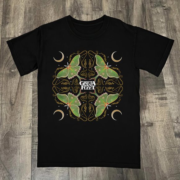 Greta Van Fleet Tee Unisex Sizing Tee Gift PM - Picture 1 of 2